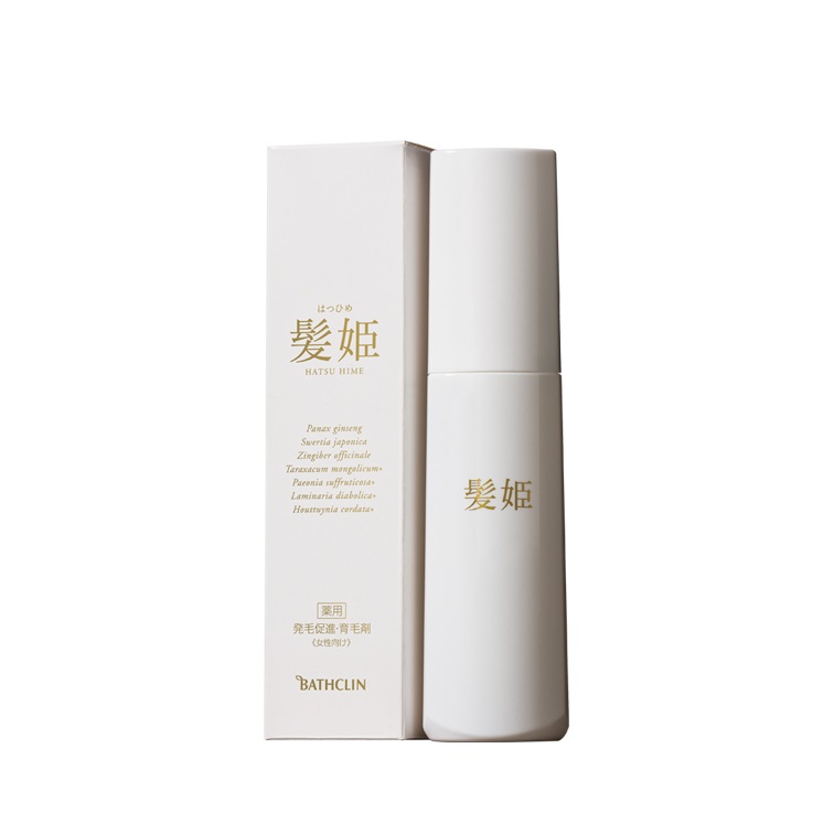 薬用 発毛促進・育毛剤 『髪姫(はつひめ)』 120mL | バスクリン公式 