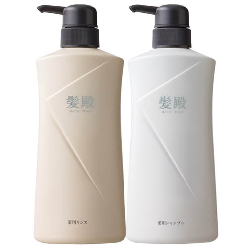 髪殿(はつとの)」 薬用シャンプー 400mL＆「髪殿(はつとの)」 薬用