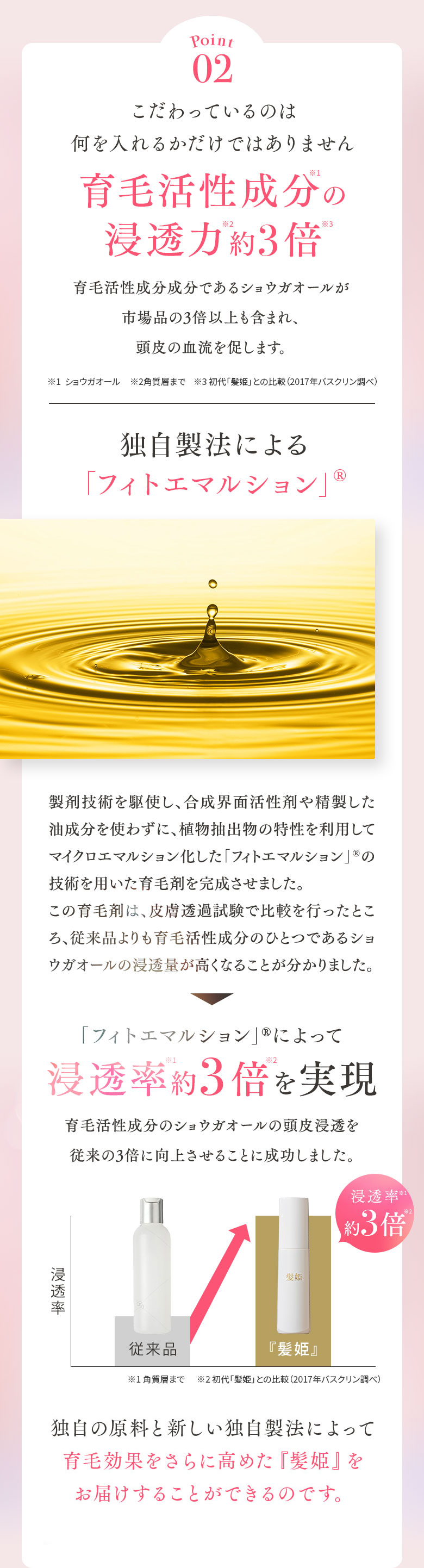 E☆バスクリン 髪姫（はつひめ） 120mL 3本セット Amazon | バスクリン